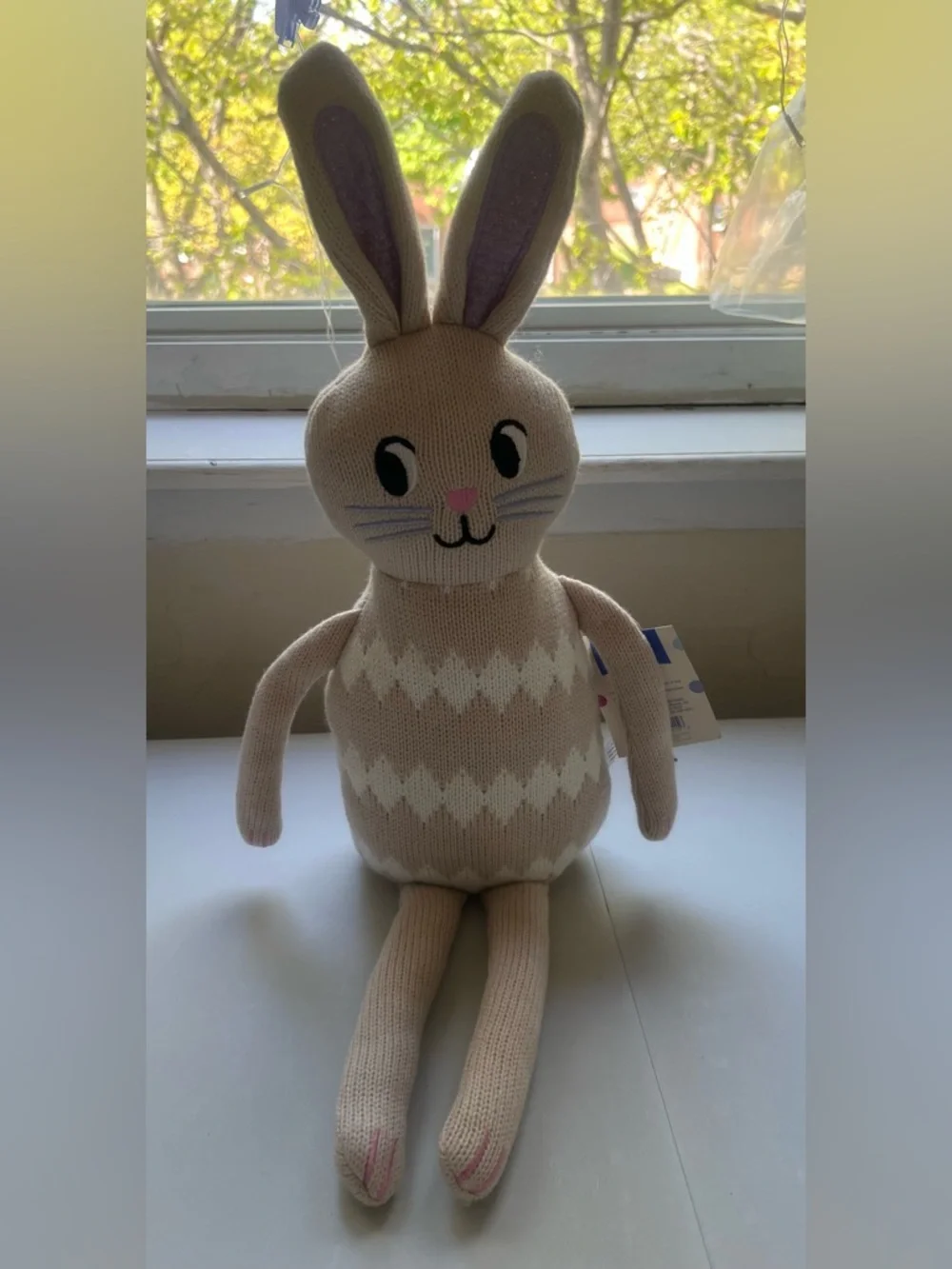 Easter Knit Bunny Light Brown - Spritz™